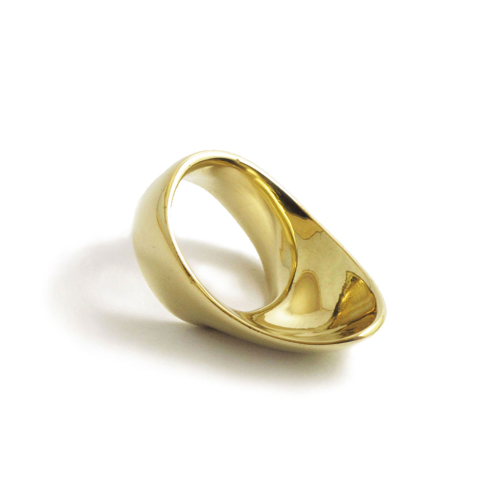 Thumb Ring - Victory - Brass